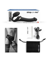 Strap-On-Me - Multi Orgasm - Strap-On Vibrator met Lik Stimulator Maat L