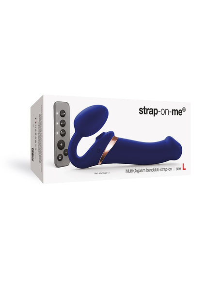 Strap-On-Me - Multi Orgasm - Strap-On Vibrator met Lik Stimulator Maat L