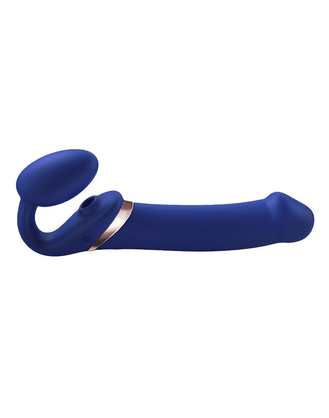 Strap-On-Me - Multi Orgasm - Strap-On Vibrator met Lik Stimulator Maat