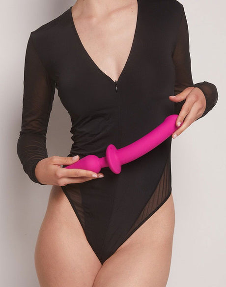 Strap-On-Me - Semi-Realistische Switch Plug-In - 2-in-1 Dildo & Butt Plug Maat L