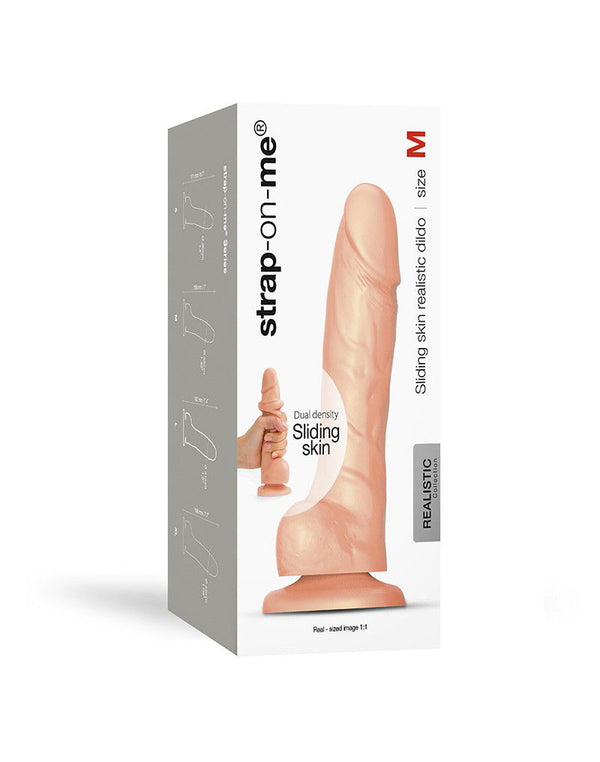 Strap-On-Me - Sliding Skin Realistische Dildo Maat M