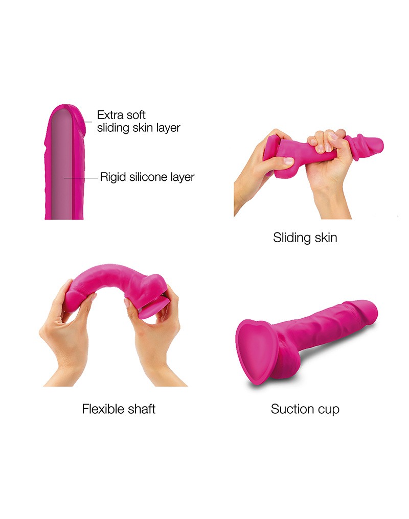 Strap-On-Me - Sliding Skin Realistische Dildo Maat M