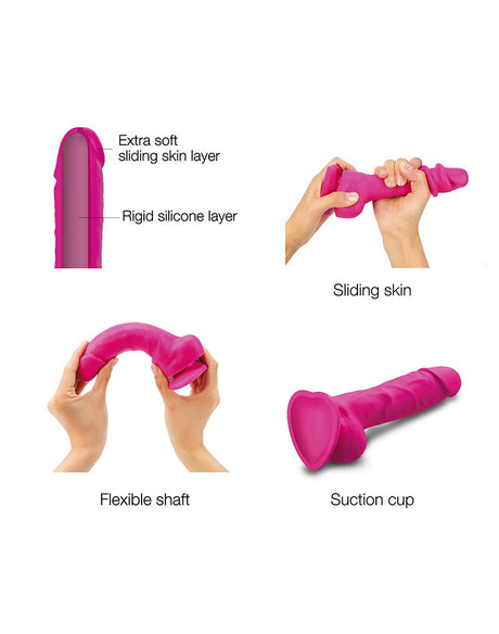 Strap-On-Me - Sliding Skin Realistische Dildo Maat M