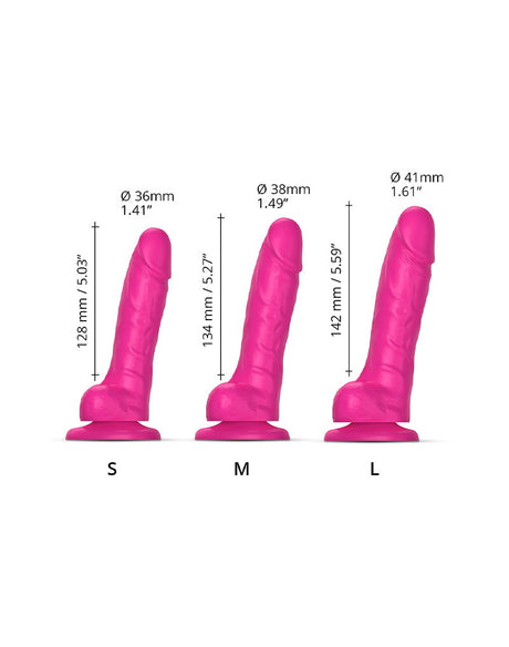 Strap-On-Me - Sliding Skin Realistische Dildo Maat M