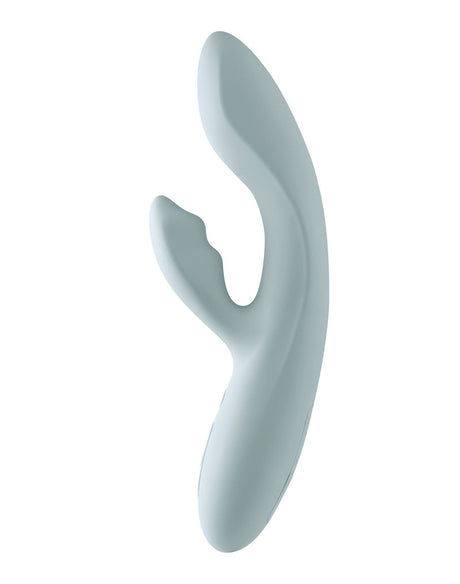 SVAKOM - Chika - verwarmende Rabbit Vibrator App controlled  - Grijs