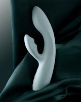 SVAKOM - Chika - verwarmende Rabbit Vibrator App controlled  - Grijs