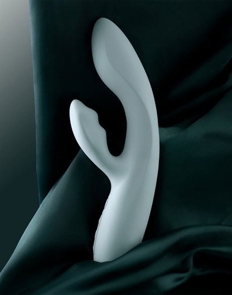 SVAKOM - Chika - verwarmende Rabbit Vibrator App controlled  - Grijs