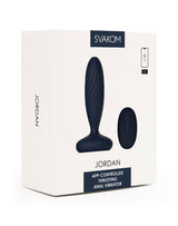 SVAKOM - Jordan - Anaal Vibrator App Controlled - Marine Blauw