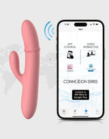 SVAKOM - Mora Neo - Interactieve Rabbit Vibrator met stimulerende kralen - Roze