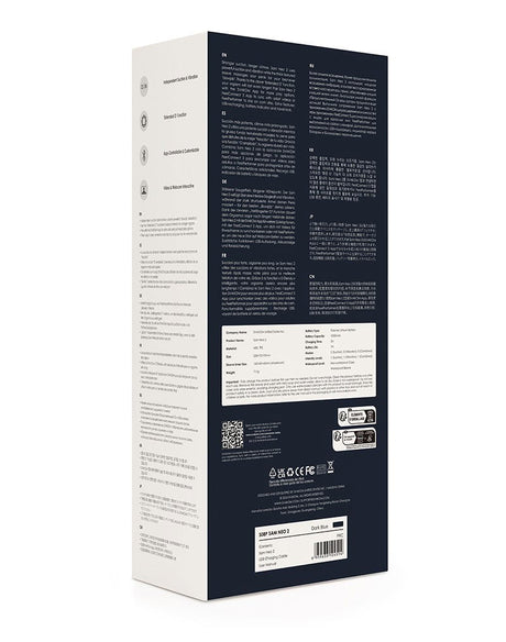 SVAKOM - Sam Neo 2 Connexion Series - Interactive Masturbator- Blauw