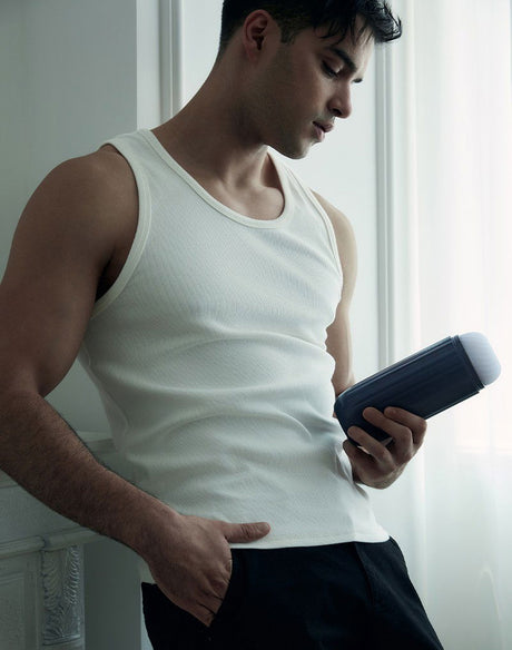 SVAKOM - Sam Neo 2 Connexion Series - Interactive Masturbator- Blauw