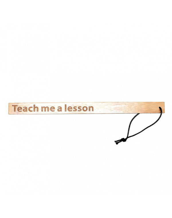 Rimba - Teach Me A Lesson - Bamboe Lineaal