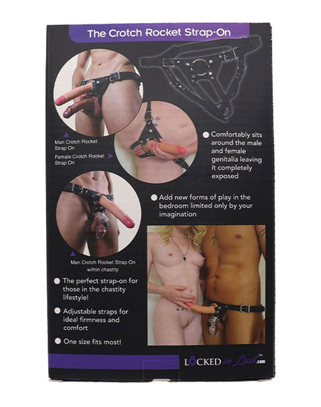 The Vice - The Crotch Rocket Strap-On - Zwart