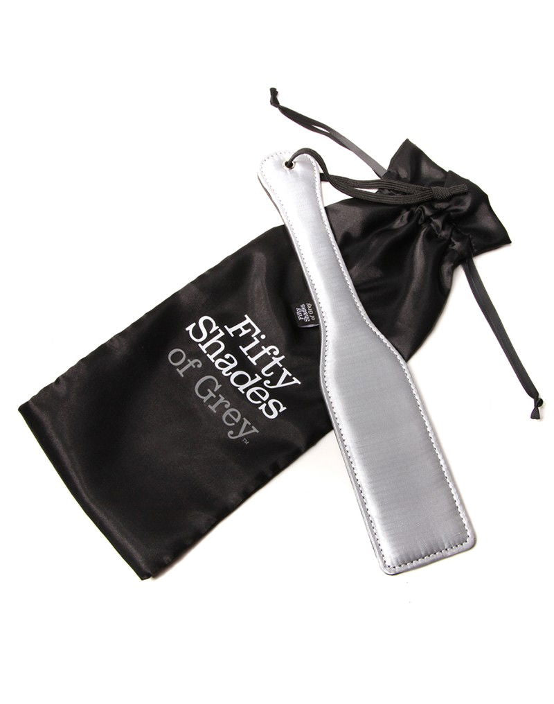 Twitchy Palm - FSoG Satin Spanking Paddle