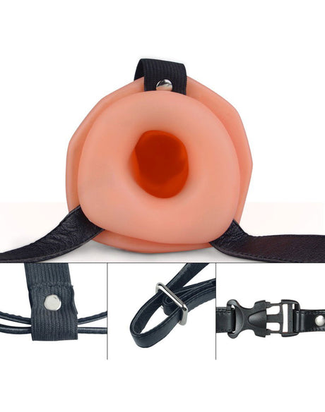 Unisex Hollow Strap On 6.5"