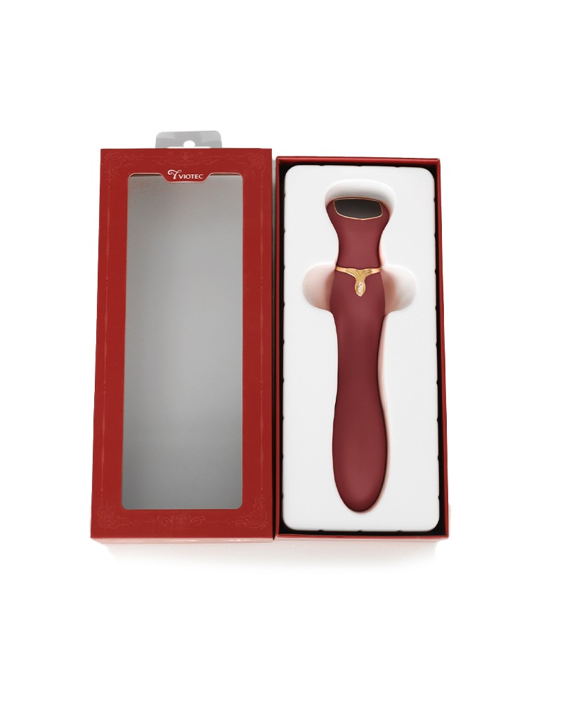 Viotec - Chance - G-Spot massager - Goud & Wijnrood