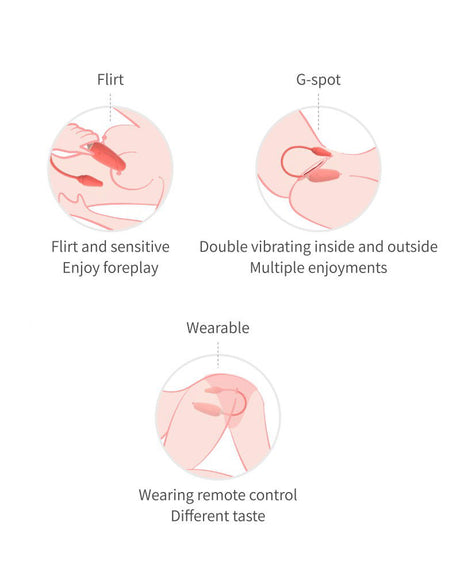 Viotec - Flora - Draagbare Vibrator met Appbediening - Goud & Wijnrood