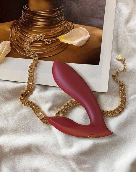 Viotec - Loyte - Prostaat Vibrator met Appbediening - Wijnrood