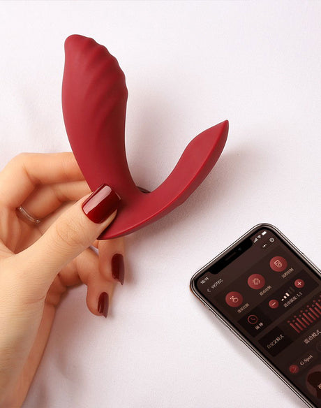 Viotec - Loyte - Prostaat Vibrator met Appbediening - Wijnrood