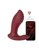 Viotec - Loyte - Prostaat Vibrator met Appbediening - Wijnrood