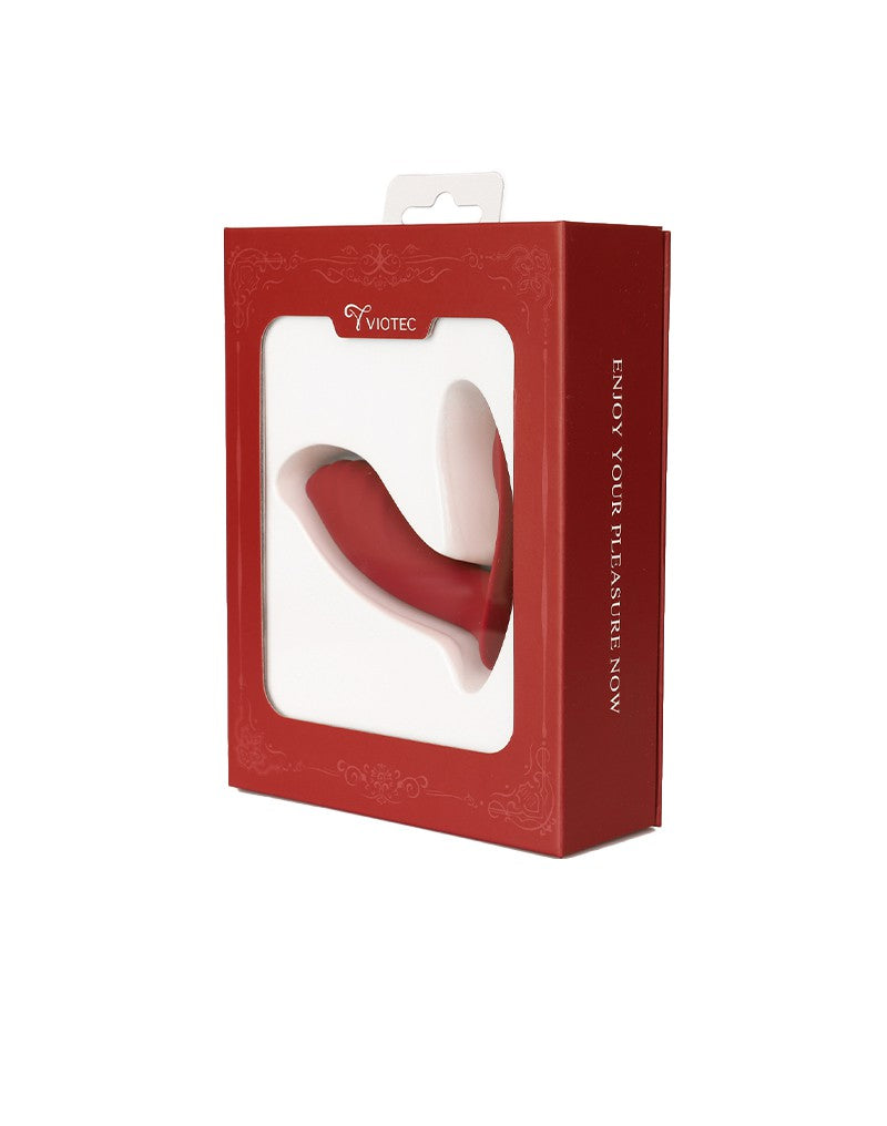 Viotec - Loyte - Prostaat Vibrator met Appbediening - Wijnrood