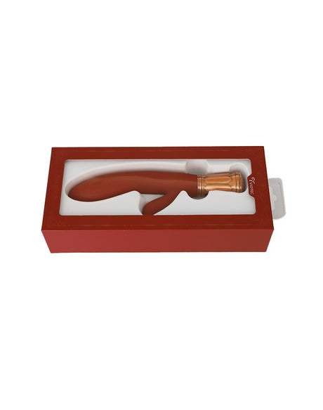 Viotec - Mina - Rabbit Vibrator - Goud & Wijnrood