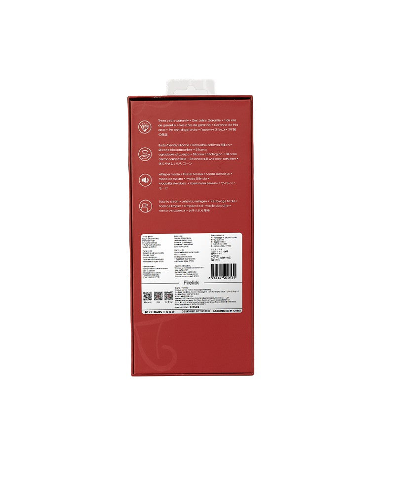 Viotec - Mina - Rabbit Vibrator - Goud & Wijnrood