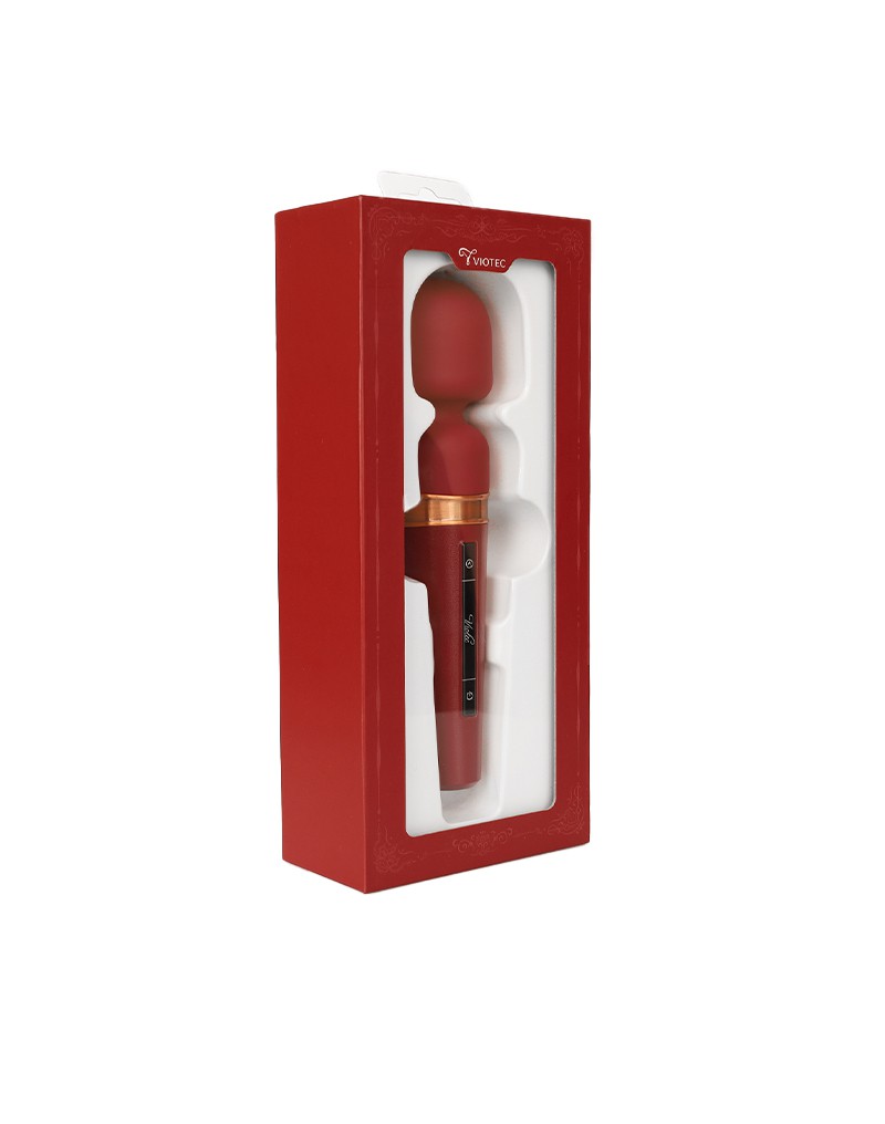 Viotec - Titan - Staafvibrator - Goud & Wijnrood