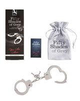 You are Mine - FSoG Metal Handcuffs