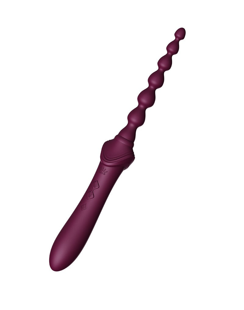 ZALO - Bess 2 - Verwarmende Clitoris Massager met 4 opzetstukken