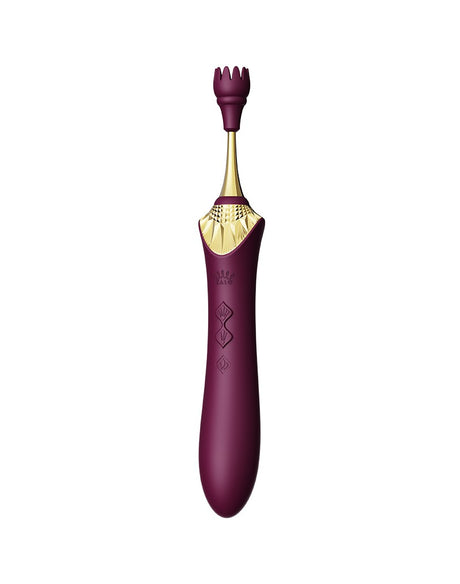 ZALO - Bess 2 - Verwarmende Clitoris Massager met 4 opzetstukken