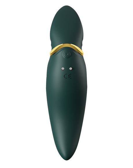 ZALO Hero Jewel Green - Clitoral PulseWave Massager
