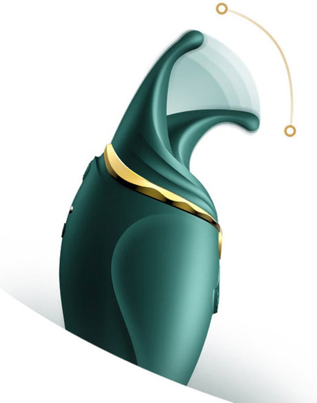 ZALO Hero Jewel Green - Clitoral PulseWave Massager