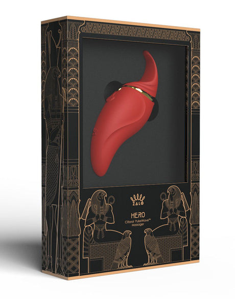 ZALO Hero Wine Red - Clitoral PulseWave Massager